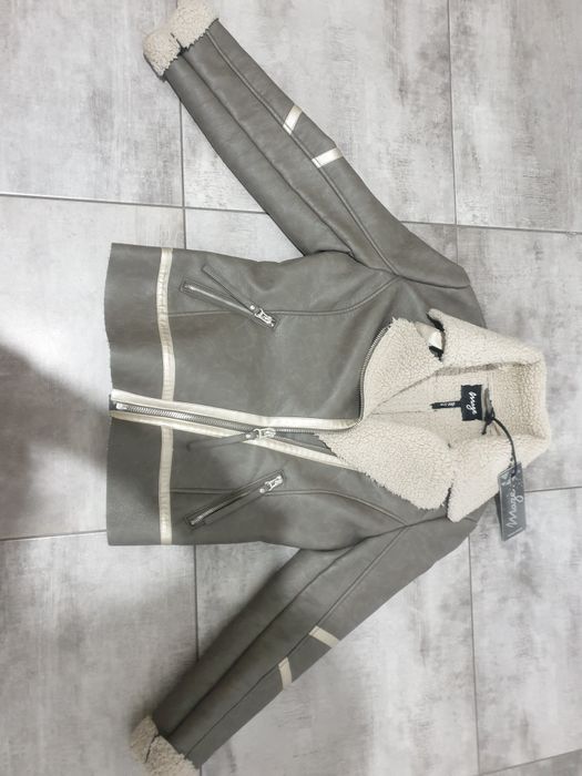 cojoc nou cu eticheta kaki imblanit m 38 superb