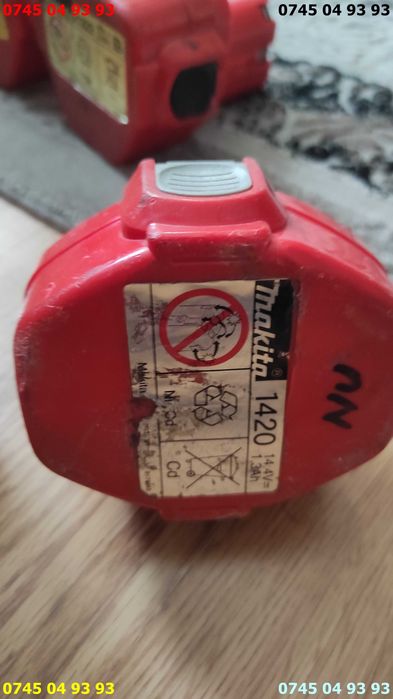 acumulatori defecti originali makita 12v 14.4v 18v pret pe bucata