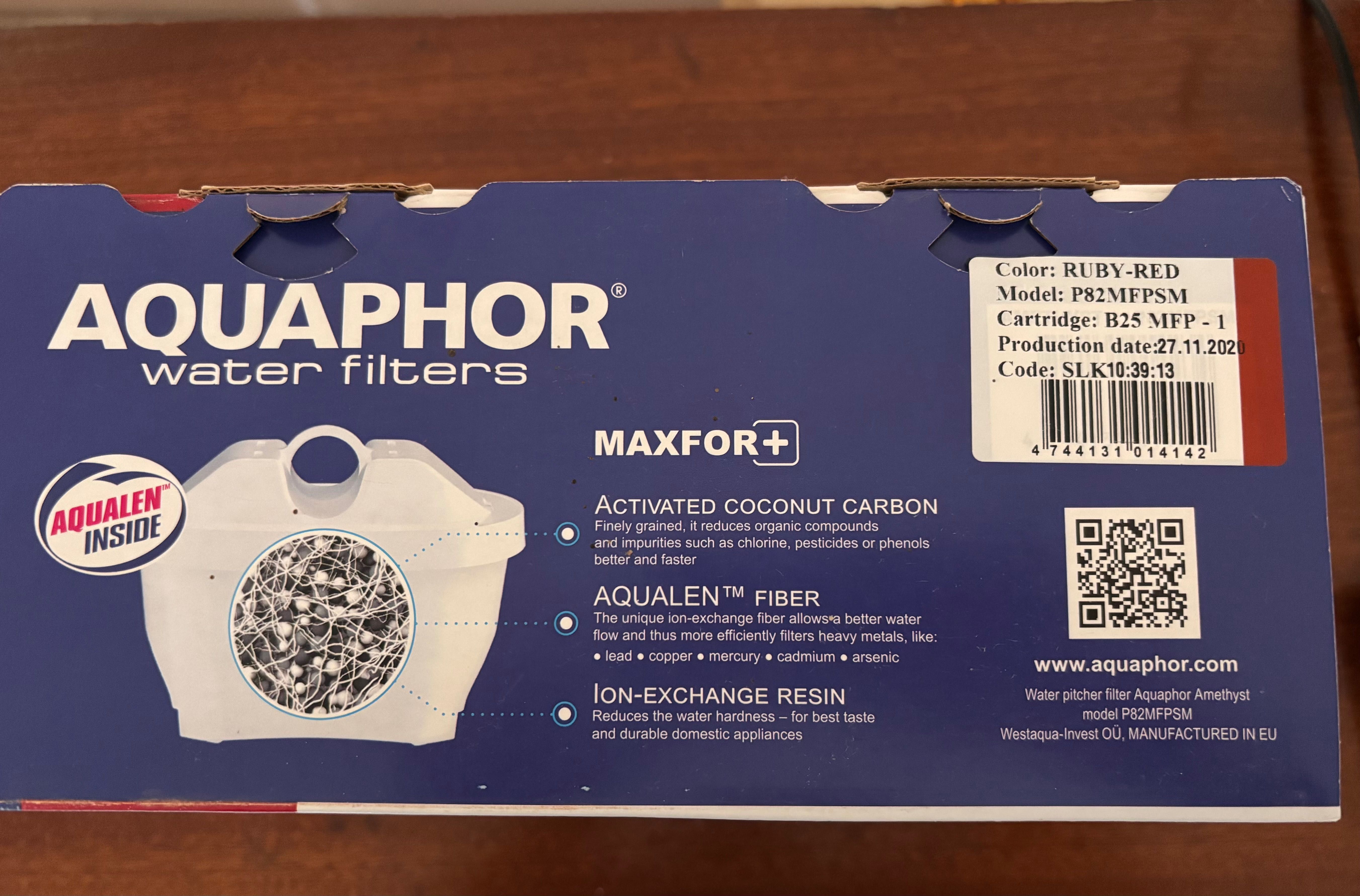 Aquaphor филтърна  кана, 2,8л