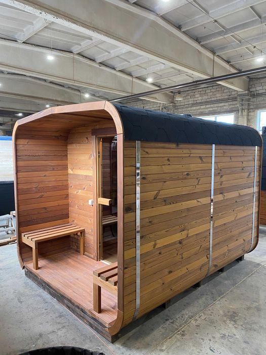 Sauna pe lemne 3m CUB