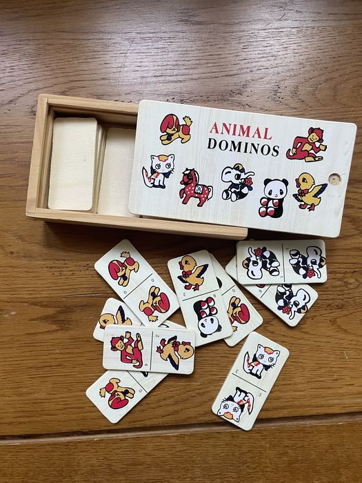 joc domino cu animale si legume