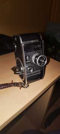 BOLEX PAILLARD 8mm MOVIE CAMERA vintage with case