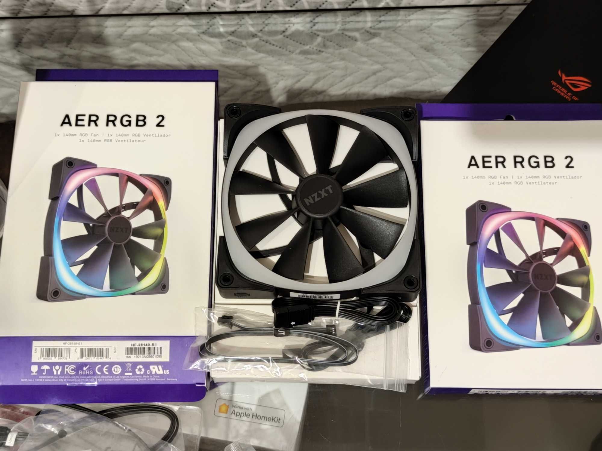 Вентилатори NZXT Aer RGB 2