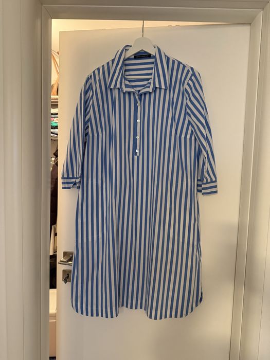 Rochie de zi cu buzunare laterale