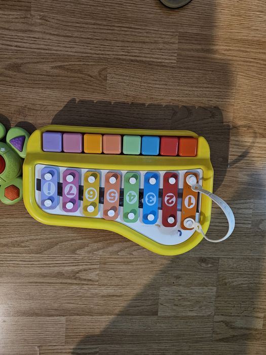 Jucărie muzicală xilofon tip pian/ Jucarie senzoriala,Broasca testoasa