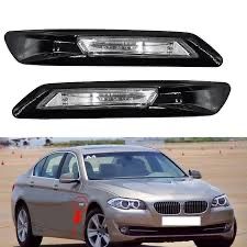 Semnalele led aripi black pianno/negru lucios bmw seria 5 f10/f11