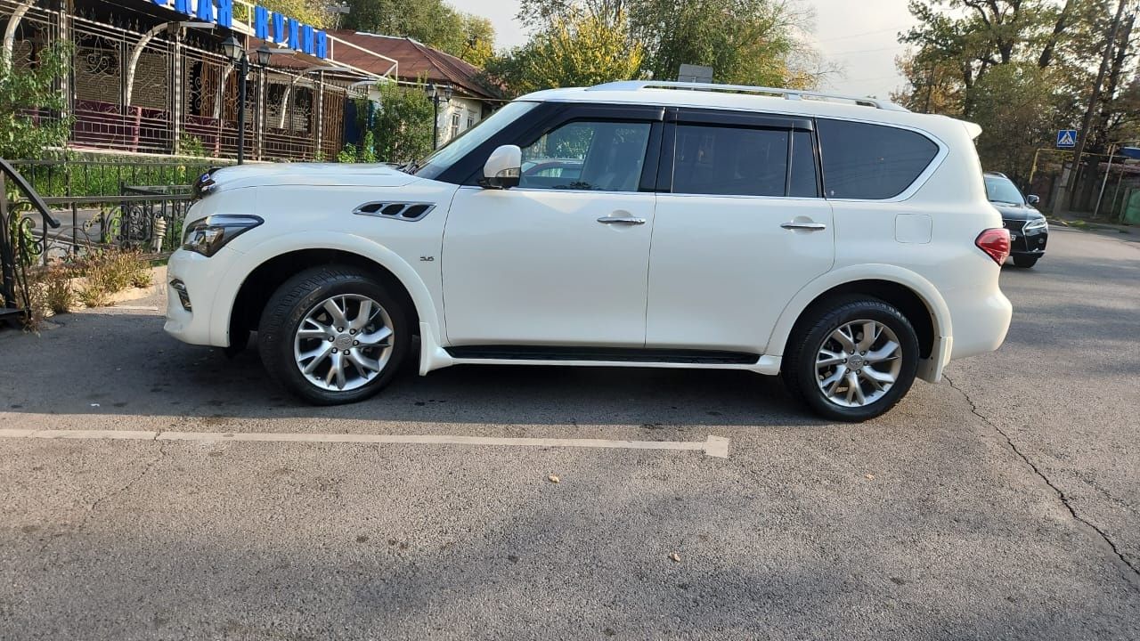 QX80 2015год все опции