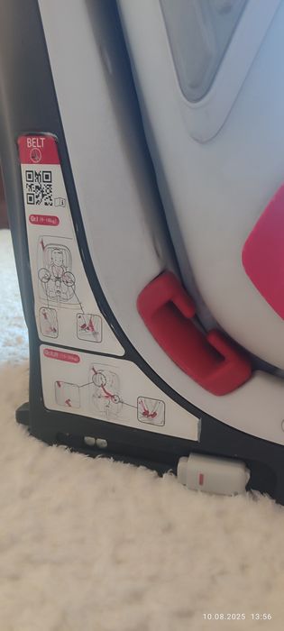 Автокресло с isofix 1/2/3