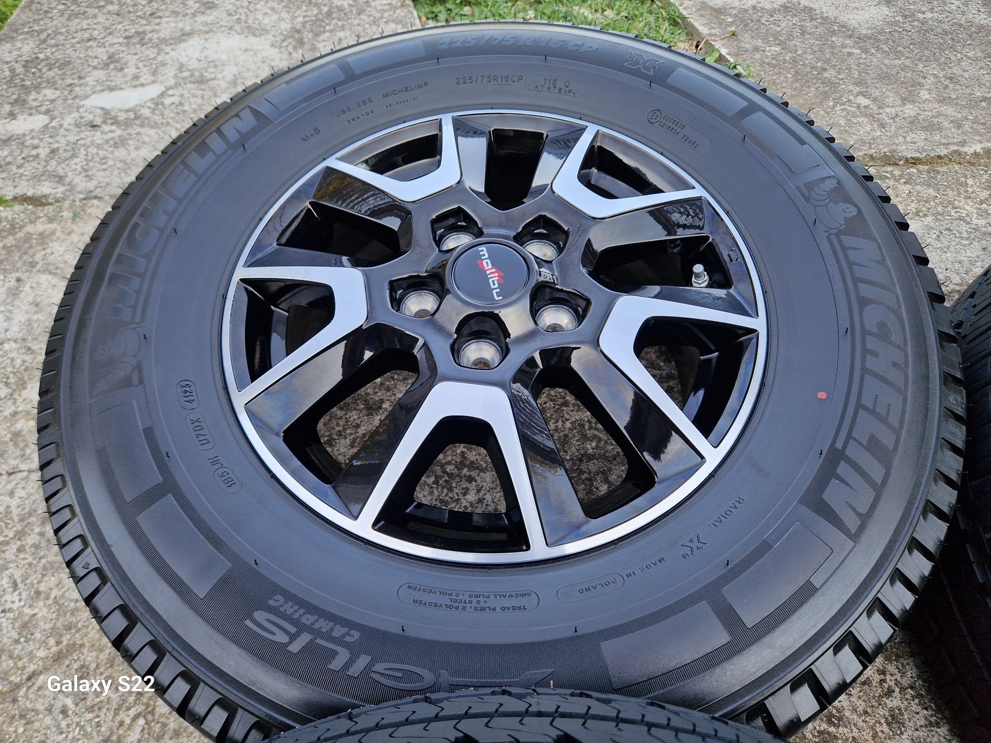 Jante Bi.colore Fiat Ducato anvelope relativ Noi 225 75 16C