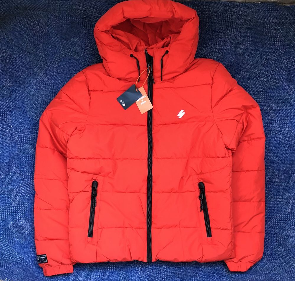 Superdry Hooded Sports Puffer Jacket ОРИГИНАЛНО мъжко яке - М и L