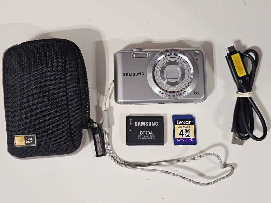 Y2K Aparat foto digital compact Samsung ES65 10.2MP 5xZoom