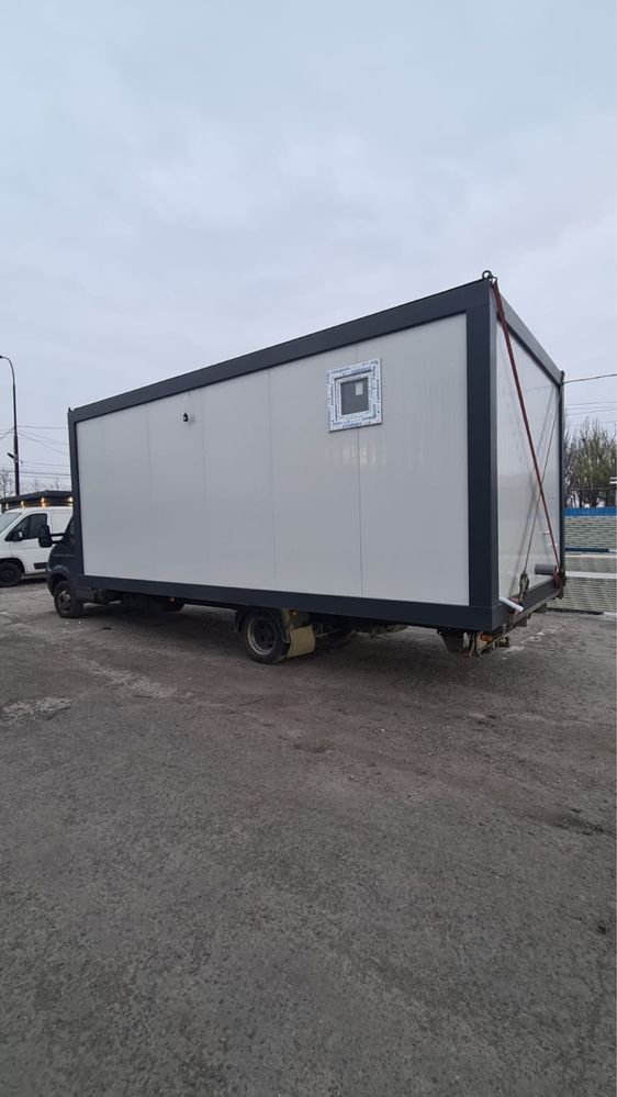Vand containere modulare tip birou vitrina