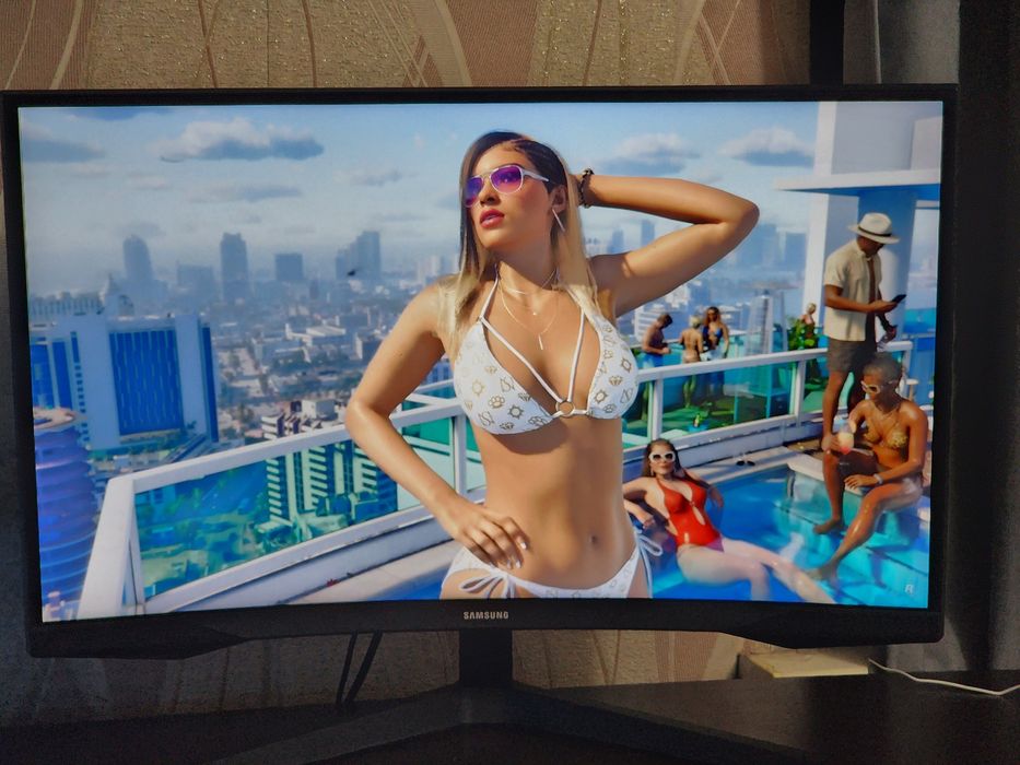Монитор Samsung Odyssey G5 27 дюймов, 2к 144hz wqhd, моник