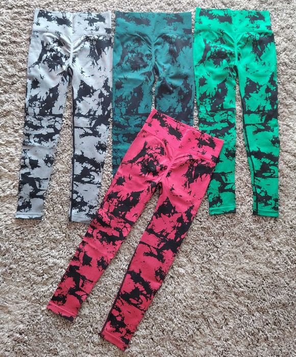 Colanti fitness modelatori dama cu talie inalta push up S/M 60 ron