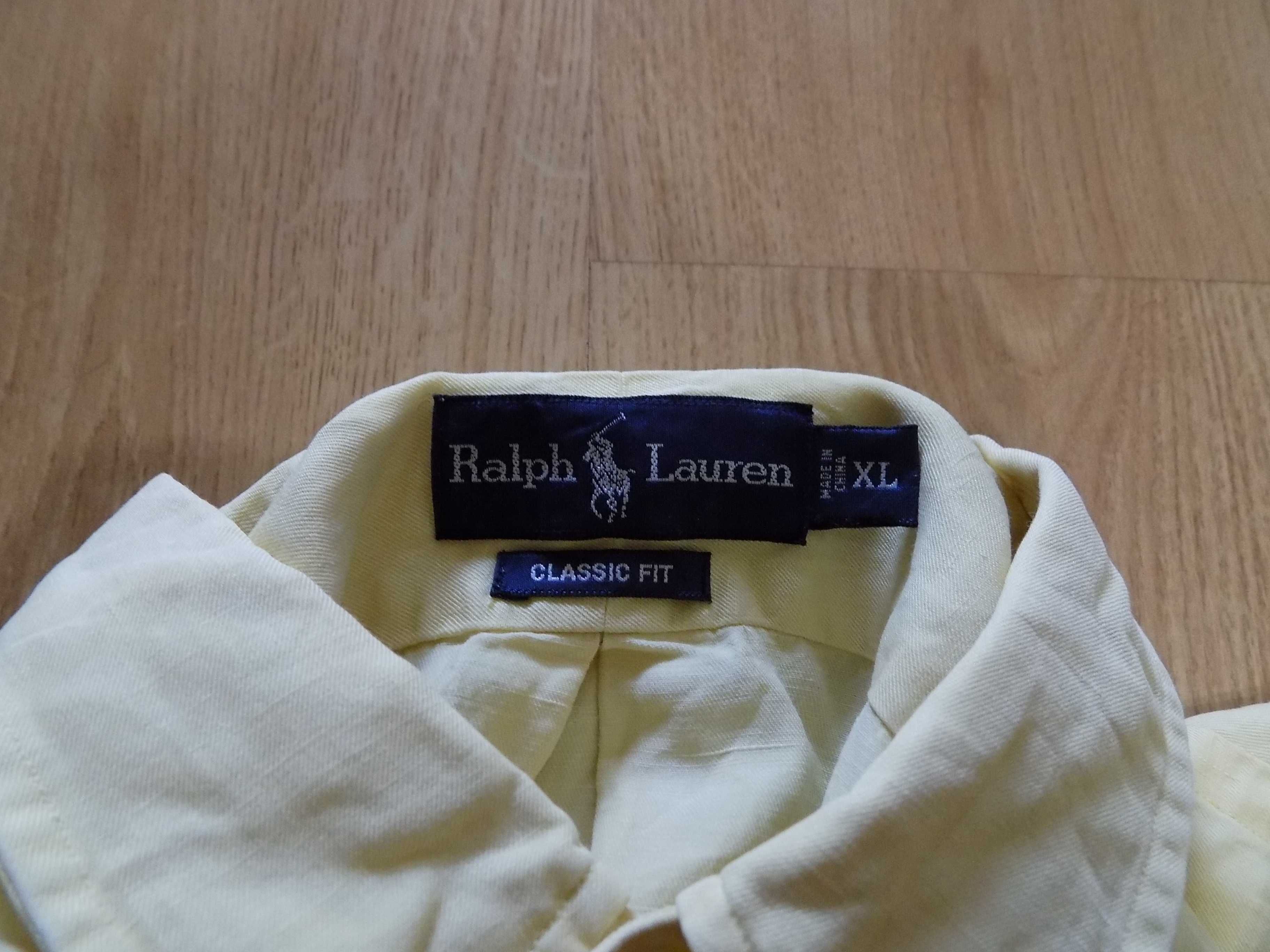 ленена риза polo ralph lauren тениска потник блуза мъжка оригинална XL