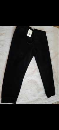 Pantaloni Zara Jogger din catfea ,L 42,model Balmain,100 % bumbac