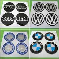 Стикери за Капачки Джанти Тасове Лепенки VW BMW AUDI MERCEDES
