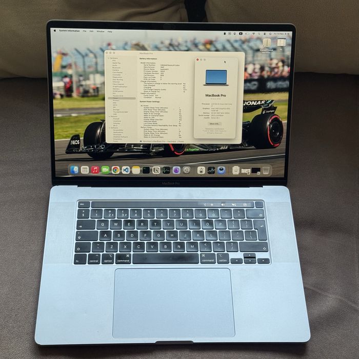 лаптоп Apple Macbook Pro 16 2019 16GB RAM 512GB SSD