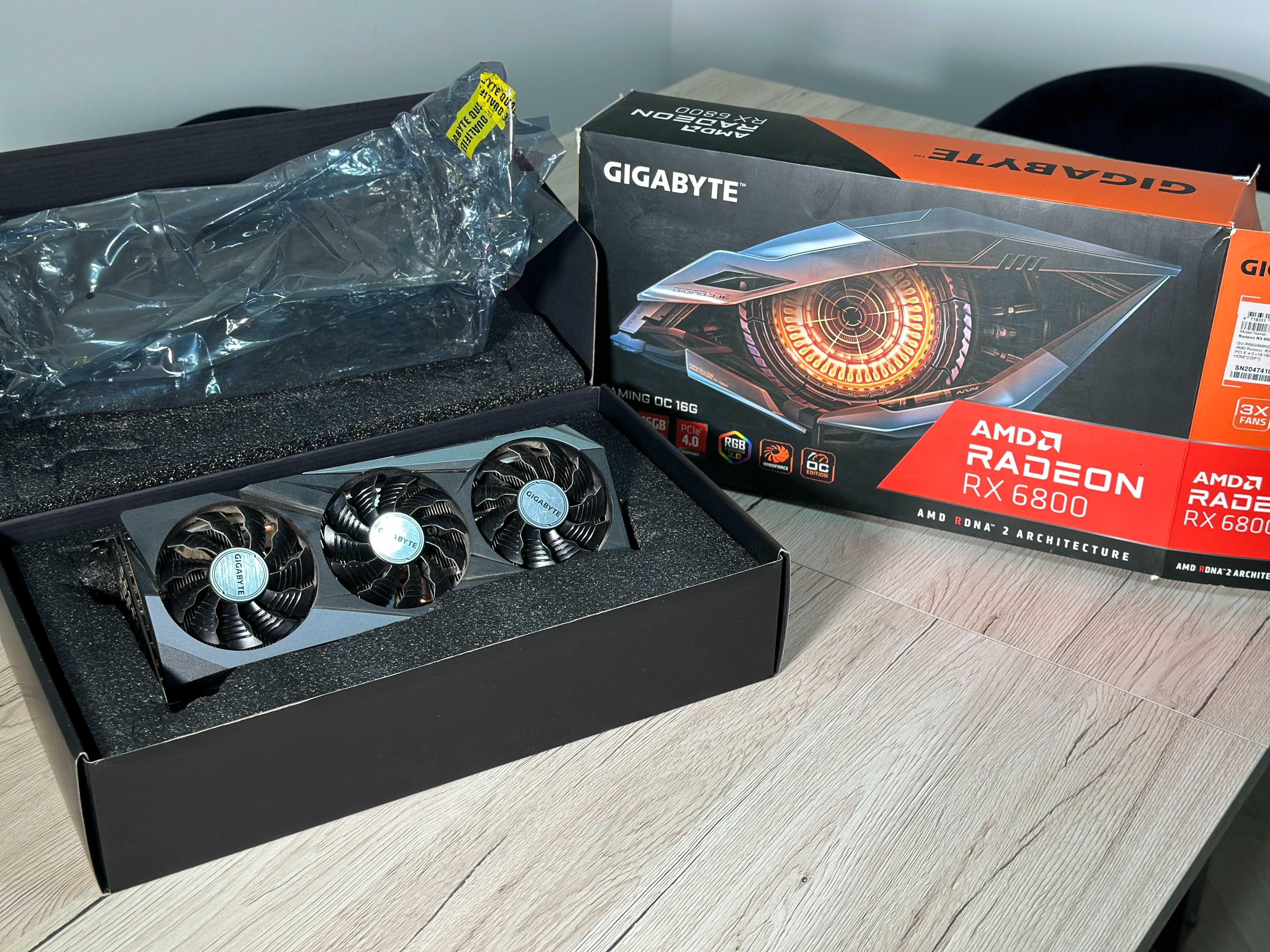 Gigabyte Radeon™ RX 6800 GAMING OC 16GB GDDR6 256-bit
