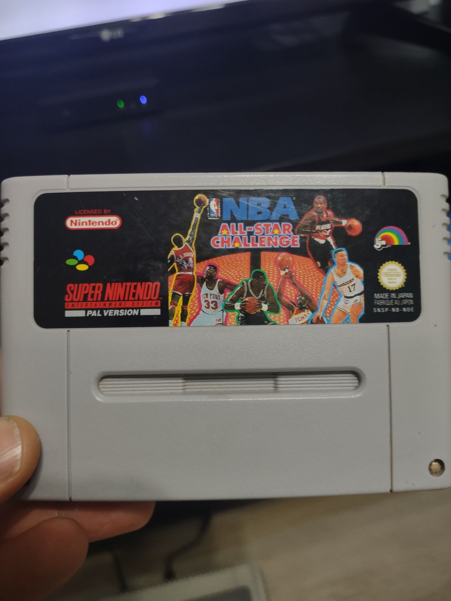 NBA Basketball All Stars Nintendo SNES