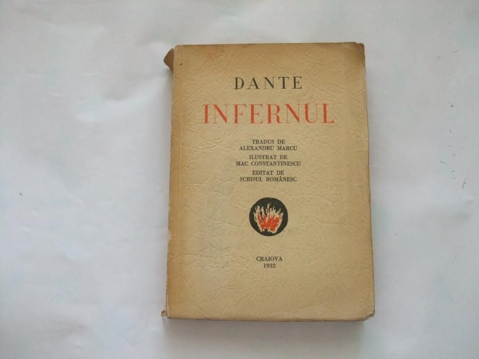 Dante"Infernul" 1932-Carte de colectie