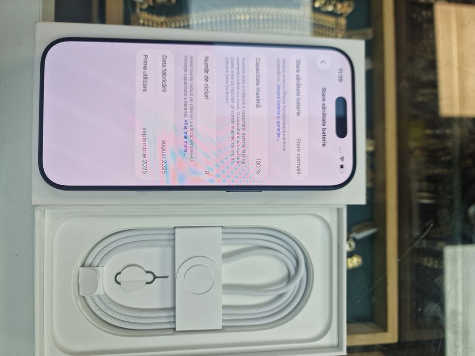 Amanet Vitan 107 Iphone 17 Pro Deep Blue 256 GB 0 cycle Activat