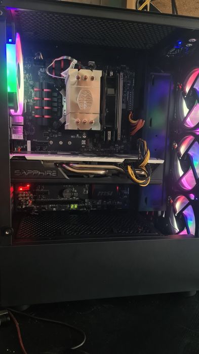 Unitate PC Gaming i7 4790K video 4GB RX 570 16GB RAM SSD