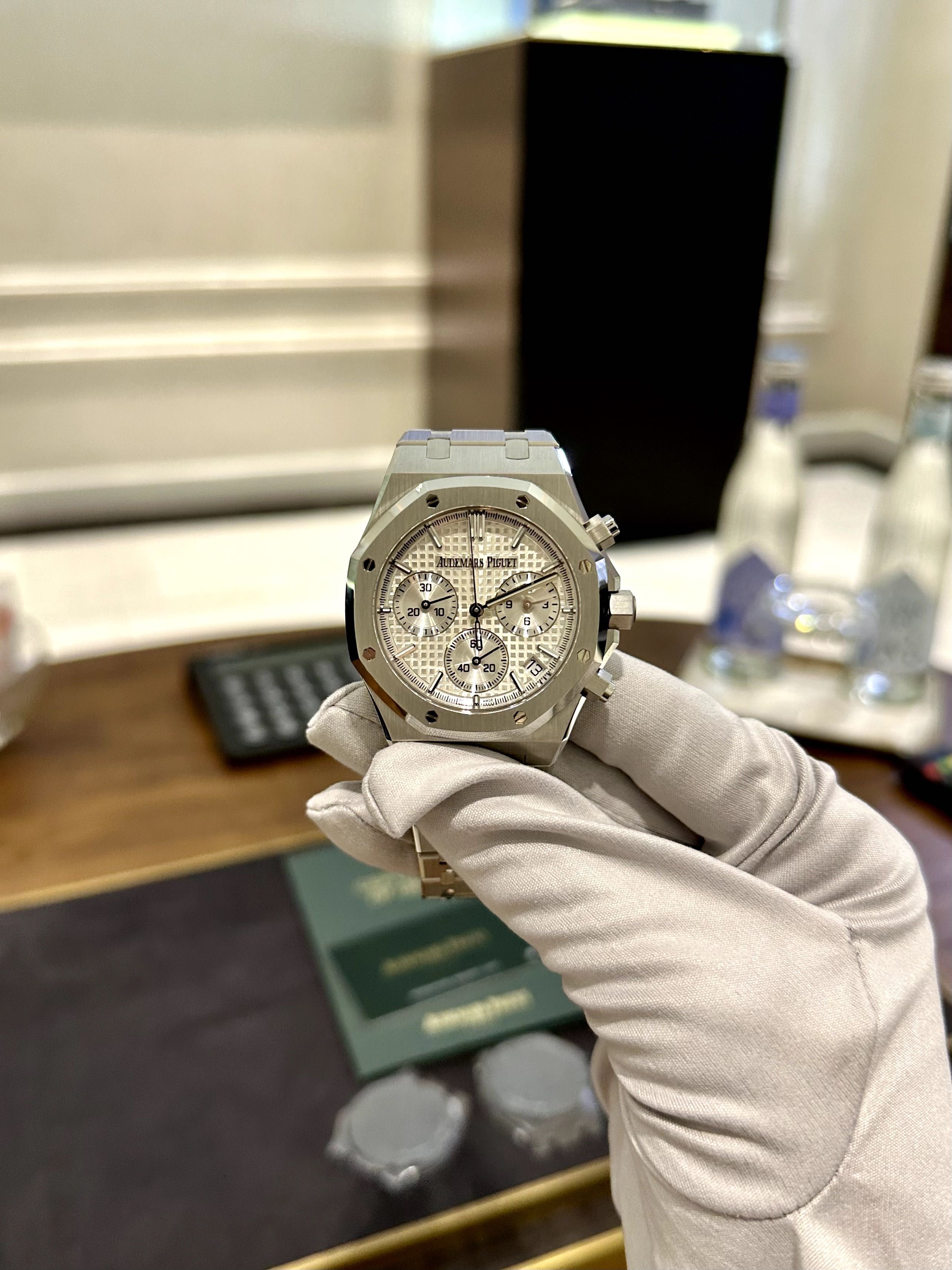 NEW Audemars Piguet Royal Oak Chronograph 41 mm 50TH ANNIVERSARY