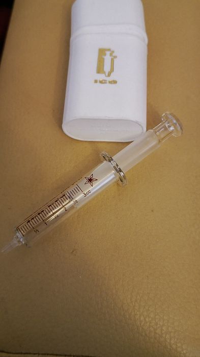 Set seringă de cristal