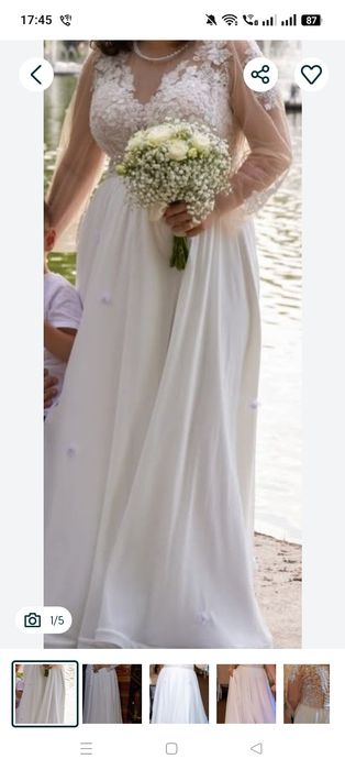 Vând rochie de mireasa