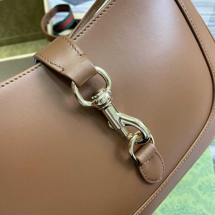 Налична дамска чанта GUCCI Jackie кафява