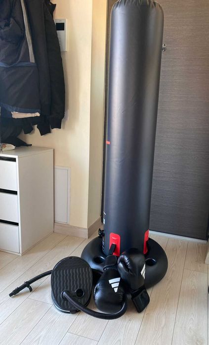 Set complet box: Sac gonflabil + Mănuși + Pompă
