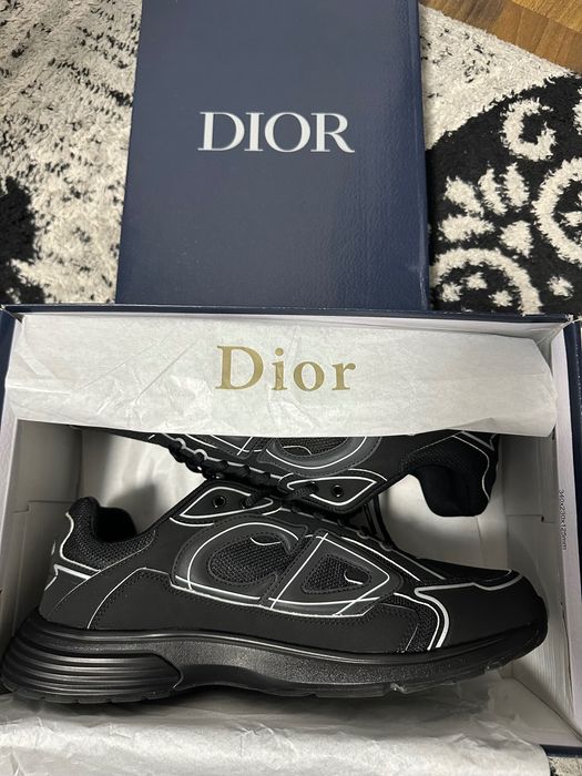 Papuci Dior b30 negrii