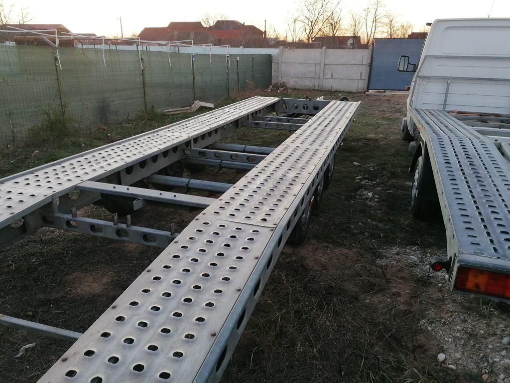 Închiriez/închiriere remorca platformă trailer de la 1500kg pana la 27