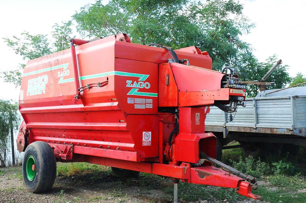 Remorca tehnologica 10 mc incarcare/descarcare automata, freza siloz