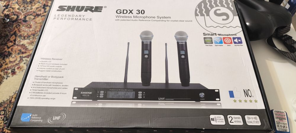 Совершенно новый микрофон Shure