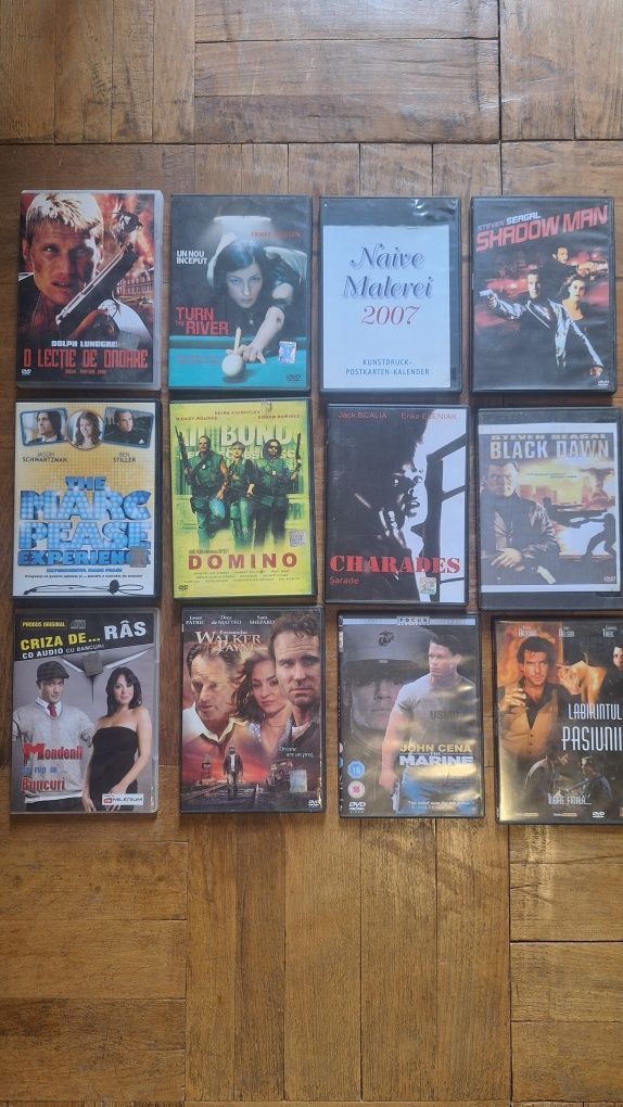 Colecție de filme vechi pe DVD ...