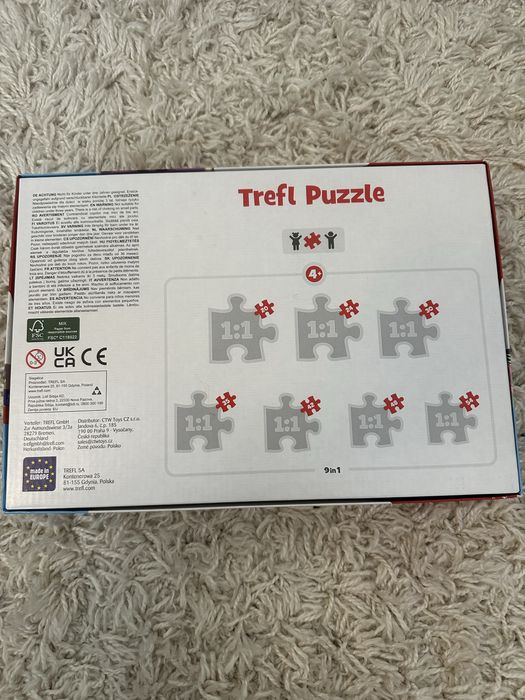 Set de 9 puzzle Peppa Pig