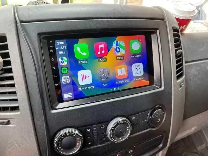 1-8G Navigatie Android Mercedes Sprinter Viano VW Crafter Vito Carplay