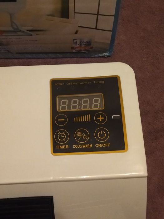 Ергоспестяващ стенен отоплител с функция за  охлаждане!