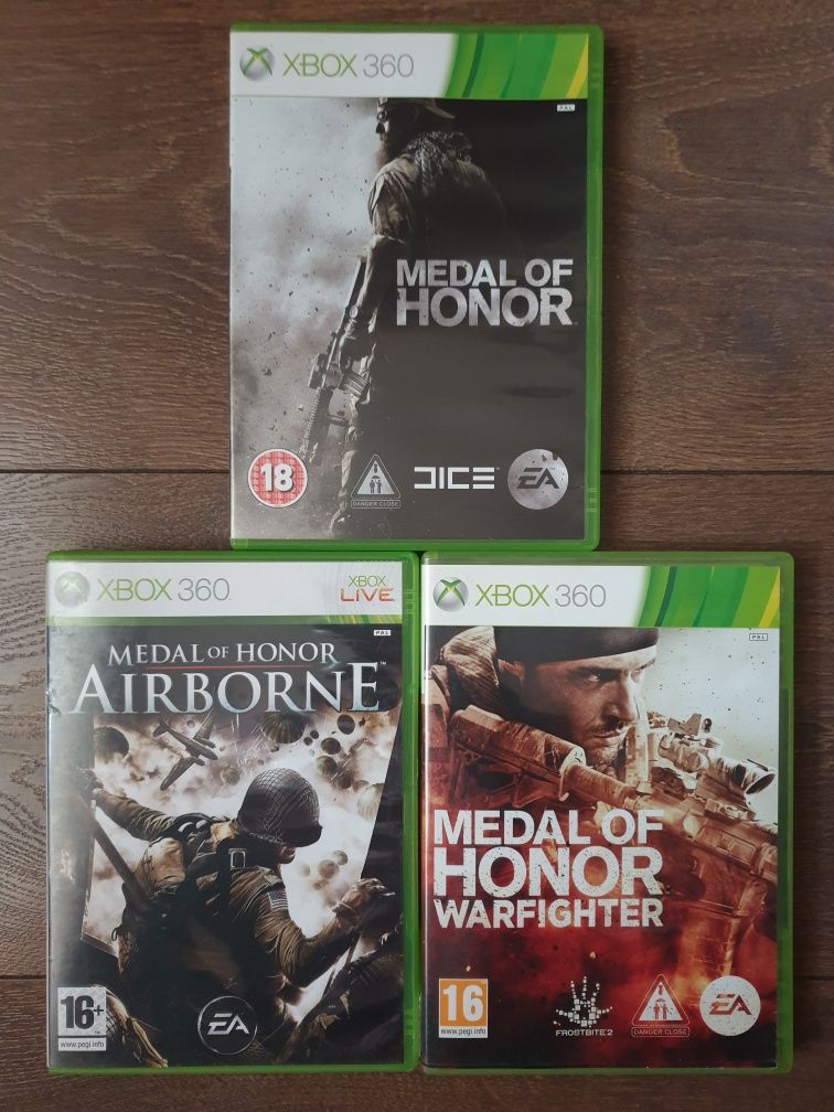 3 Jocuri video Medal Of Honor Xbox 360