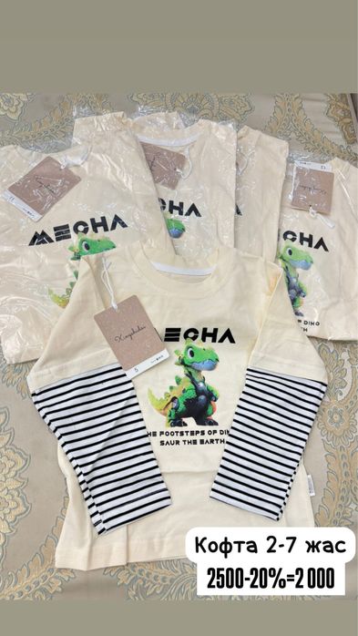 Кофта для мальчиков. Новый 2000т