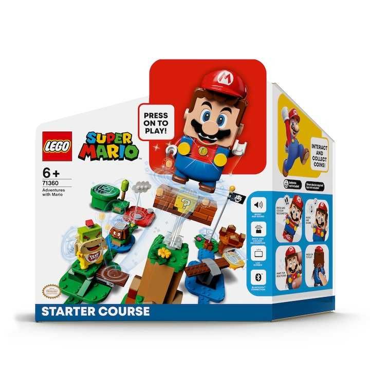 LEGO Super Mario - Aventurile lui Mario set de baza 71360, 231 piese