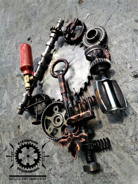 Cauti cadou inedit? Ai gasit! CEAS STEAMPUNK, stil industrial