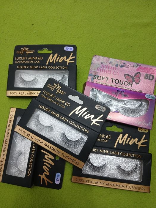 5 пачка ресницы 1000тг