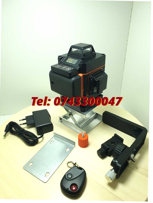 Nou Nivela Unda Kamoon Profesionala 16 Lini 4d Linii Fascicul Verde