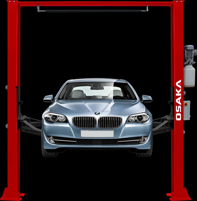 Двуколонен подемник с горна с-я OSAKA L-2-40C+ ,4 т. мех. и ел. контри