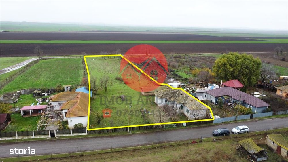 Casa cu teren generos in satul Lastuni, aproape de Tulcea