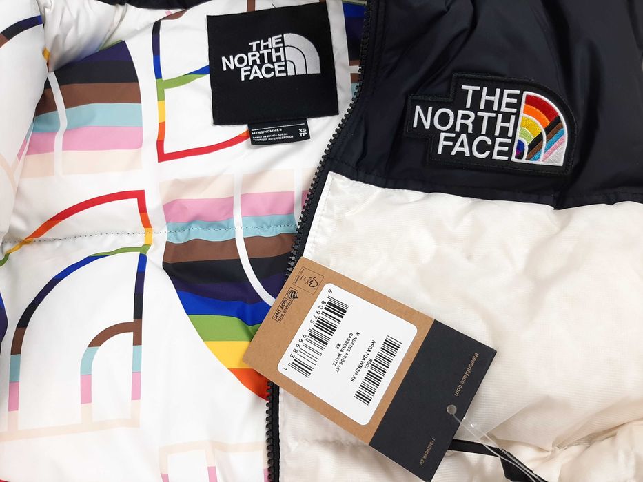 The North Face Nuptse - Оригинално зимно яке унисекс размер XS/S