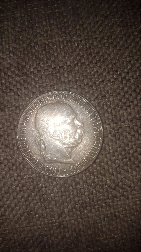 Moneda 5 Coroane Argint 24g